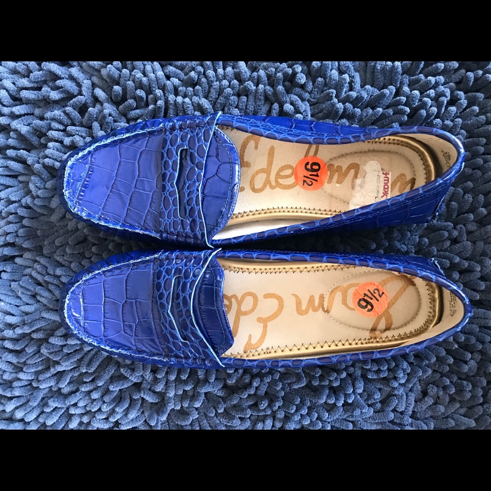 Embossed Sam Elderman Loafers - Great Color!